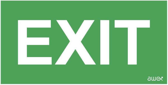 Awex Sign Exit PS28