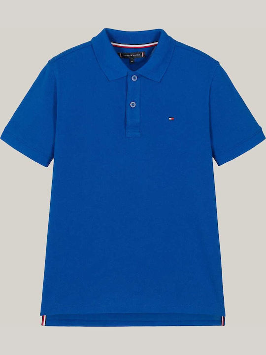 Tommy Hilfiger Polo pentru copii Cu mânecă scur...