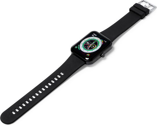 Stamina Donix 1046 Smartwatch με Παλμογράφο (Μαύρο)