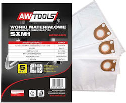 AWTools Σακούλες Σκούπας 5τμχ Συμβατή με Σκούπα Bosch / Metabo