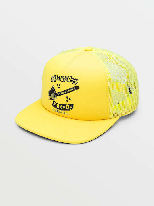 Cheese Cap Men's Trucker Cap Yellow