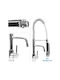 Monolith Eros Kitchen Faucet Counter Silver
