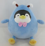 Plush Penguin Butterfly Costume 25cm Blue