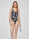 Gisela One-Piece Swimsuit Black