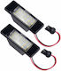 Φώτα Πινακίδας Led για Nissan Qashqai / Juke / X-Trail / NV200 / Primera 50000 2τμχ