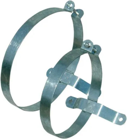 Metallwork Придържащ клипс Chimney Pipe Inox 350мм Сребрист