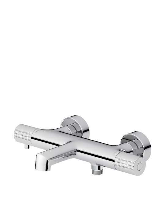 Cersanit Mixing Shower Shower Faucet Thermostatic Silver