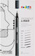 Carioca Markere Negri De Desen Profesionale Set 8 Buc