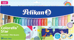 Pelikan Colorella Star Set 18 Mehrfarbige Zeichenstifte