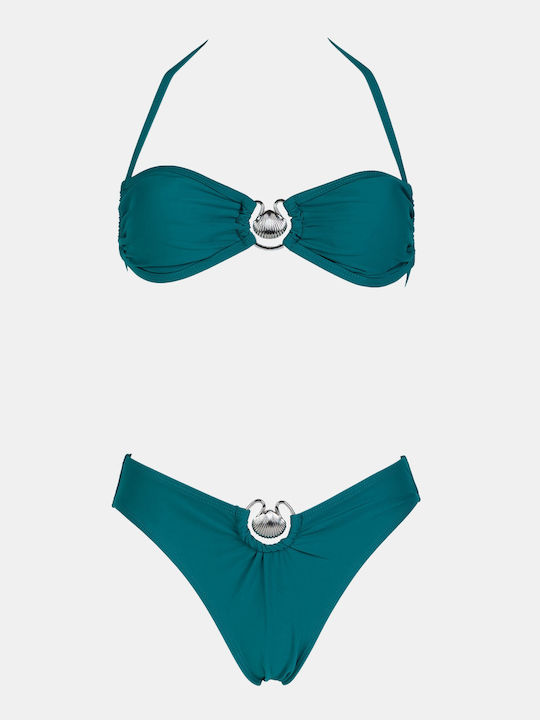 Set Bikini Πετρόλ