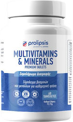 Prolipsis Multivitamins & Minerals Πολυβιταμίνη 60 ταμπλέτες