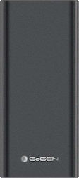 GoGEN PB100008B 10000mAh 20W Schwarz GoGEN PB100008B 10000mAh 20W Schwarz