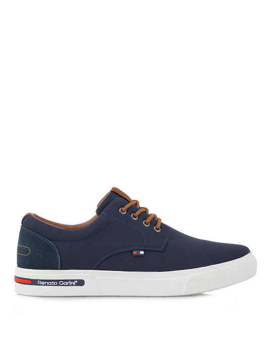 Renato Garini Casual Herren Sneakers Navy Blau