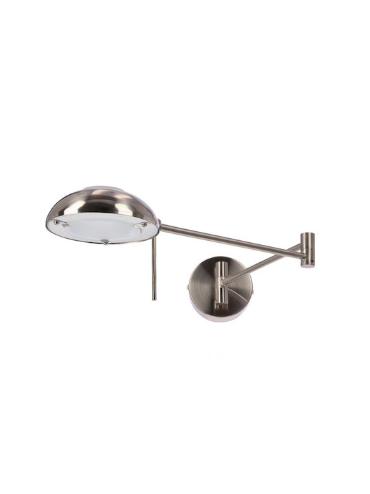 MSA Leuchte Wand Silber