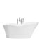 Beliani Acrylic Freestanding Bathtub 170x80cm
