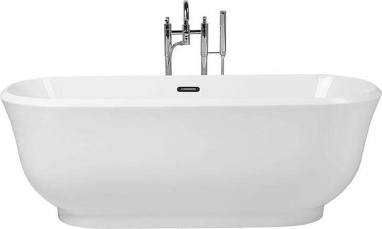 Beliani Freistehende Acryl Badewanne