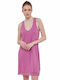 Muydemi Sommer Damen Nachthemd Rosa