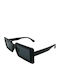 V-store Unisex Sonnenbrille mit Schwarz Kunststoff Gestell und Schwarz Linse 5007BLACK