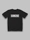 Black Blouse Sons of Anarchy Samcro Print White