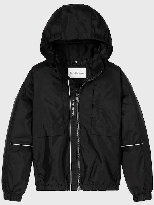 Kids' Casual Jacket Windproof Black