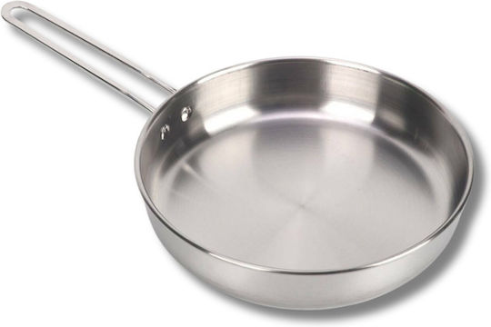 Τηγάνι από Ανοξείδωτο Ατσάλι 24cm