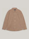 Kids Shirt Long Sleeve Beige