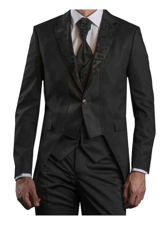 Dezign Men's Suit Black