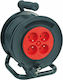Vorel Extension Reel Cord 3 x 1.5mm²/50m Black
