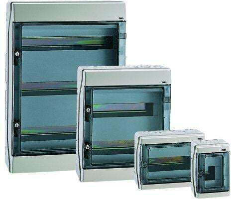 Legrand Wall mounted Waterproof 8-Elements Fuse Box with 1 Row