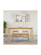 Табуретка За кухня Дърво Кафяв 105x30x45бр