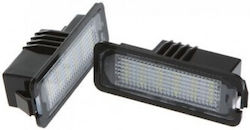 Porsche Design Φώτα Πινακίδας Led για Porsche Boxster / Cayman / Cayenne / Carrera GT 2τμχ Porsche Design Φώτα Πινακίδας Led για Porsche Boxster / Cayman / Cayenne / Carrera GT 2τμχ