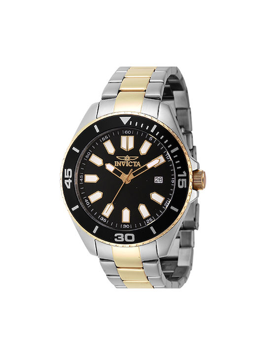 Invicta Watch Battery with Silver Metal Bracelet