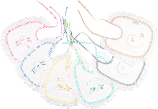 Bunny Bebe Bavetă material textil 6buc