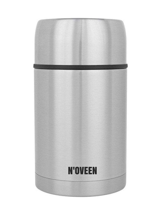 N'Oveen Inox Thermo Lunch Box Silver 800ml