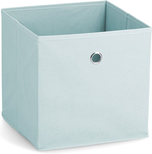 Zeller Kinder Aufbewahrungsbox Faltbar aus Stoff Grün 28x28x28cm 1Stück
