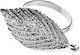 Affek Design Adrianne Napkin Holder Silver Leaf 4,5x7x4cm