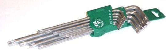 Jonnesway Σετ 10 Κλειδιά Torx σε Σχήμα L