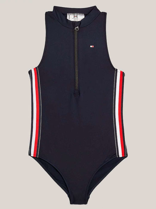 Tommy Hilfiger Παιδικό Μαγιό Ολόσωμο Μπλε Σκούρο