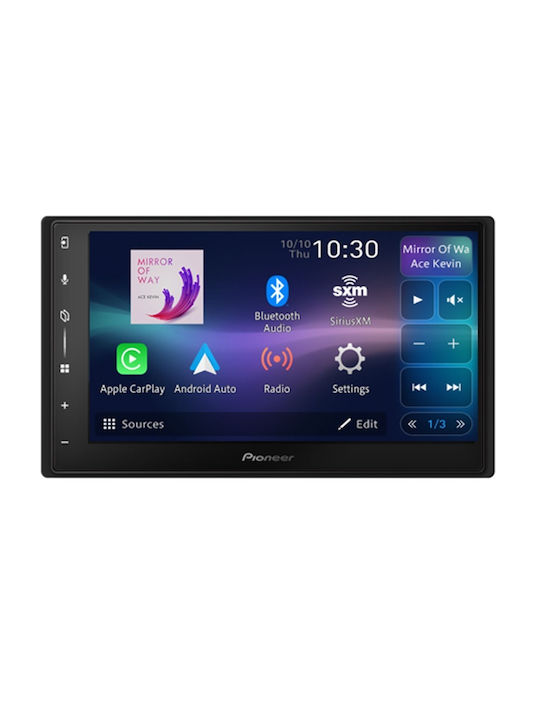 Pioneer Ηχοσύστημα Αυτοκινήτου (Bluetooth/USB/WiFi/GPS/Apple-Carplay/Android-Auto) με Οθόνη Αφής 8"