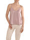 Women's Blouse Satin Dusty Pink