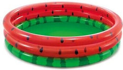 Intex Watermelon Kinder Rund Pool Aufblasbar 168x38cm 581 Liter