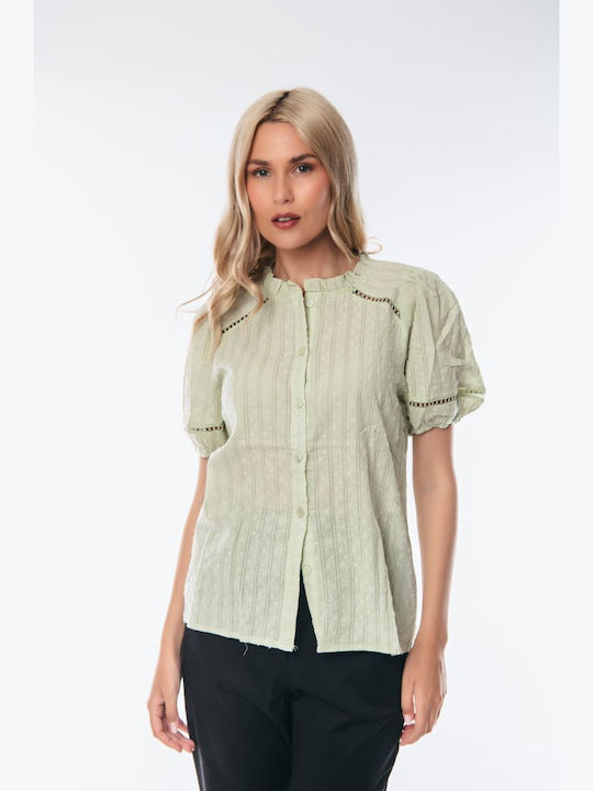 Dress Up Women's Long Sleeve Shirt Green