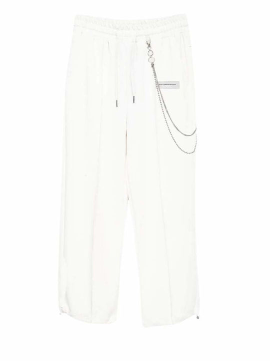 Mod Wave Movement Jogger Pants White