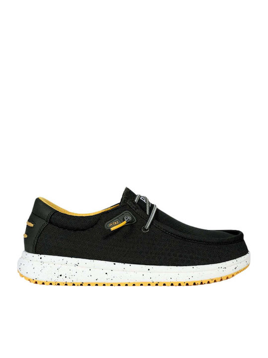 Men's Leather Moccasins Black