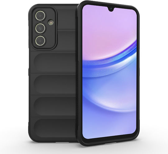 Techsuit Shield Back Cover Σιλικόνης Μαύρο (Galaxy A15)