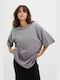 My Essential Wardrobe Damen Sportlich T-shirt Grey