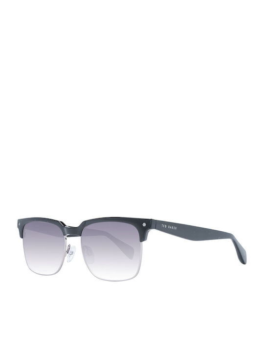 Ted Baker Browline Мъжки Слънчеви Очила с Черна Рамка и Сиви Преливащи Стъкла TB1681 001
