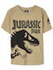 Kinderoberteile Kurzärmelig Khaki Jurassic Park