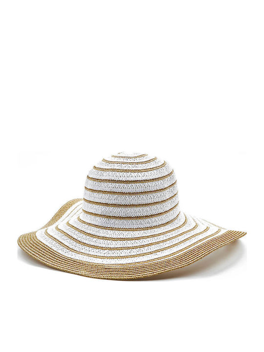 Verde Wicker Women's Hat White