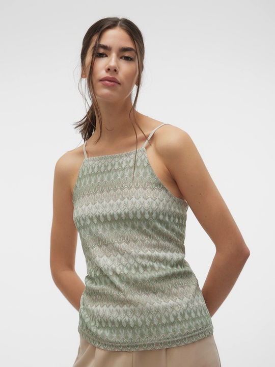 Vero Moda Women's Blouse Sleeveless Green